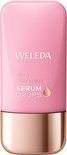 WELEDA Glow Perfecting Serum Drops met dropvormige applicator en rosékleurige dop.