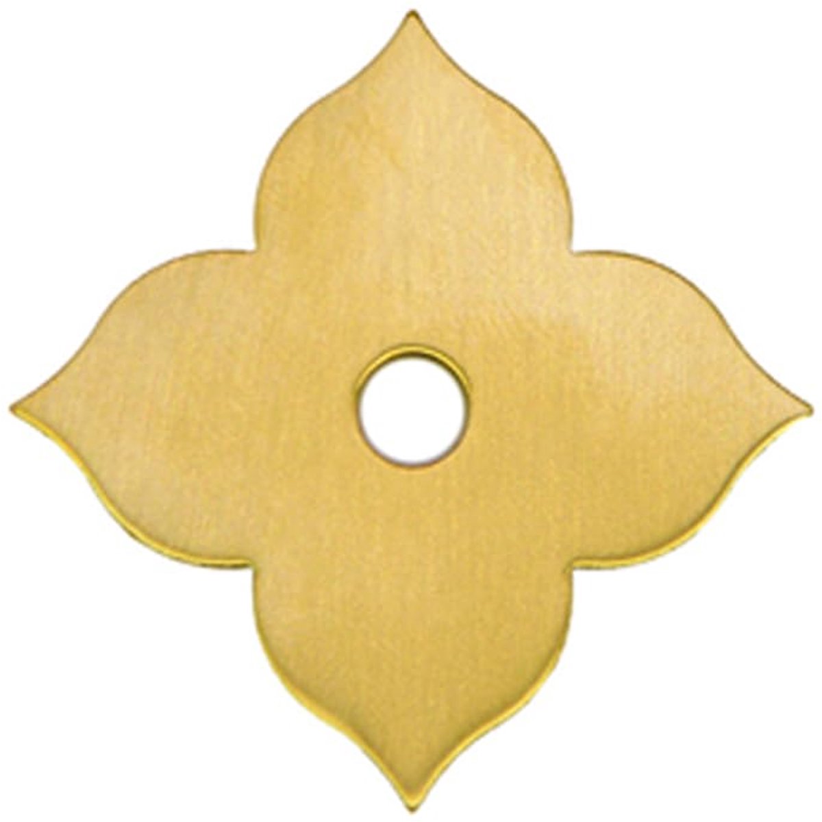 10Pcs Clover Messing Achterplaat Wasmachines Klassieke Meubels Decoratie Pakking Messing Hardware Accessoires (Messing)