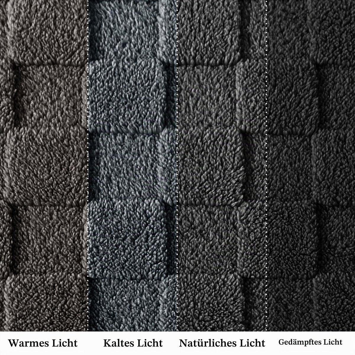 Mezcla Fleece deken voor op de bank, super zachte en warme lichtgewicht geruite dekens voor alle seizoenen, 127 x 152 cm, donkergrijs — cadeau in Cadeau-ideeën - foto 4