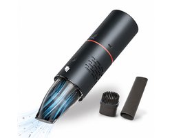 Caliber Kruimeldief - Hand Stofzuiger Draadloos - 19kPa zuigkracht - RVS en Hepa Filter - 15.000 mAh Accu meegeleverd (CPS-VC-P)