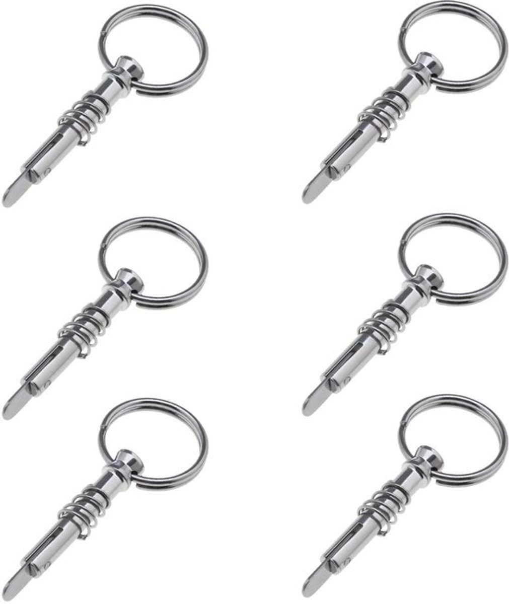 Store_7 - Quick Release Pin - Roestvrij staal 316 - 6 stuks - 0.2