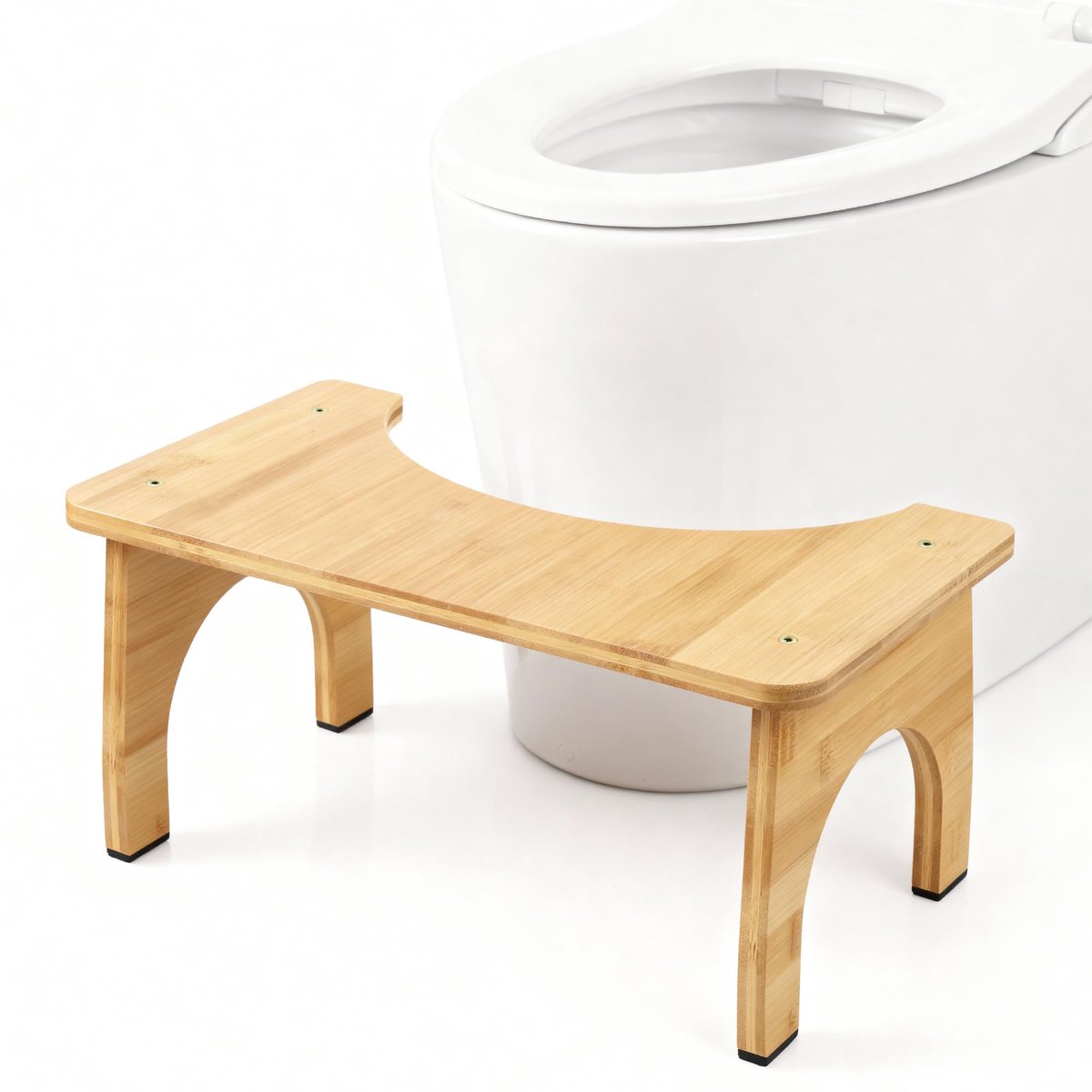 toiletkruk 17 cm, hurken opstapkruk voor kinderen, volwassenen en ouderen, antislip badkamer poepkruk voor constipatie verlichting, lichtgewicht en stevig ontwerp