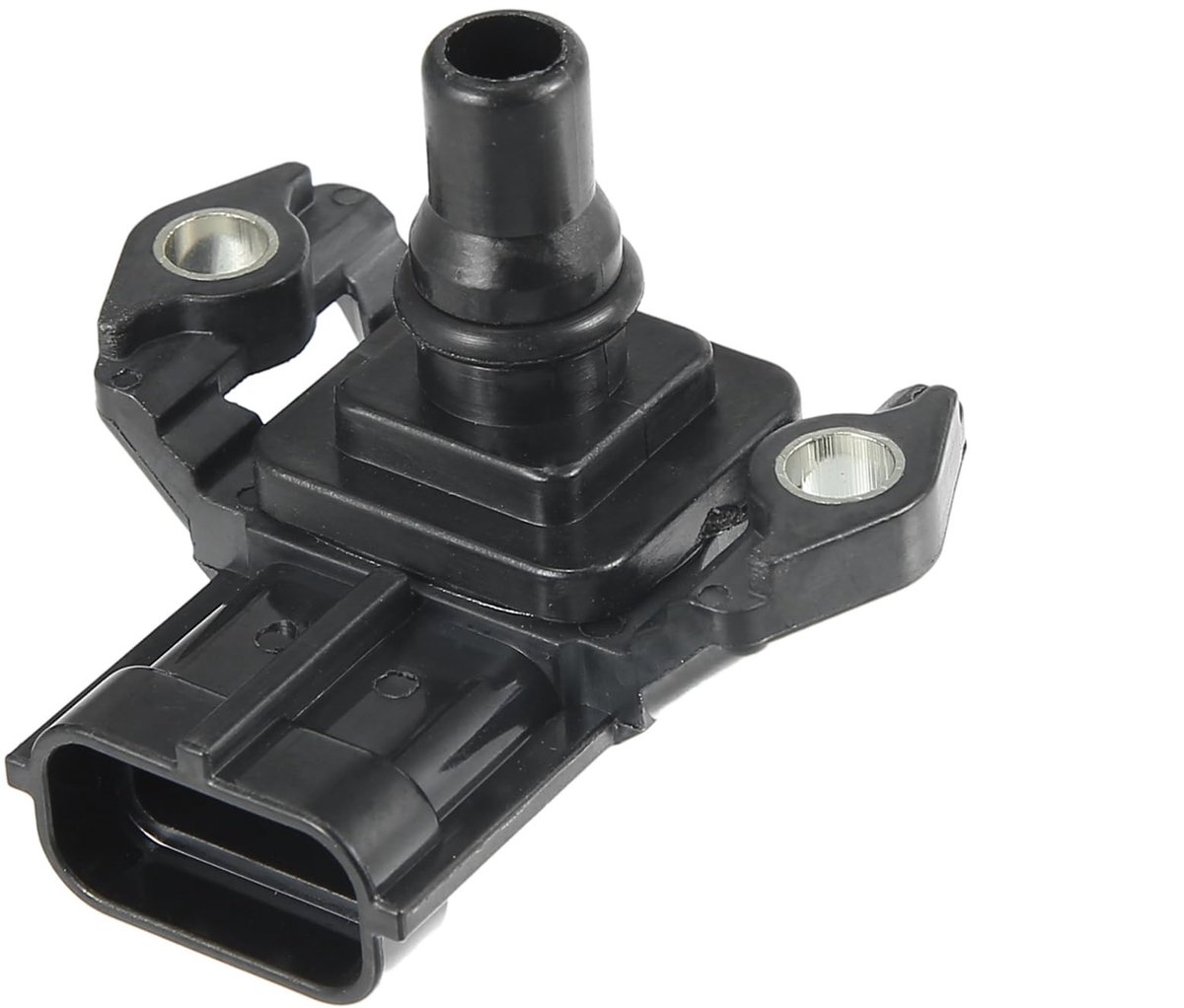 Dailygoods- Inlaatspruitstuk Druksensor - Hoogwaardige Kwaliteit - 3 Polen - DC 12 V - Metaal/Kunststof - Afmetingen 37x45x35 mm