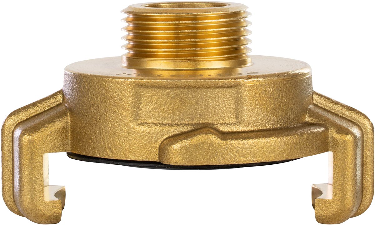 Messing Snelkoppeling 1/2 inch Buitendraad (G 1/2" schroefdraad met koppeling systeem Geka)
