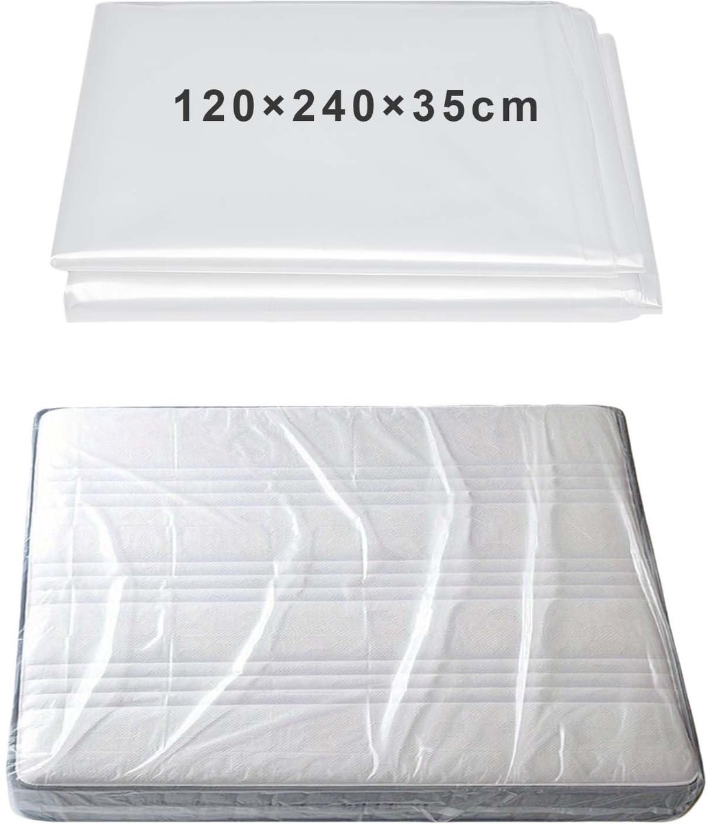 Opbergtas, 120 x 240 x 35 cm, waterdichte beschermhoes voor matrassen, herbruikbare opbergtas, voor mobiele opslag en transport