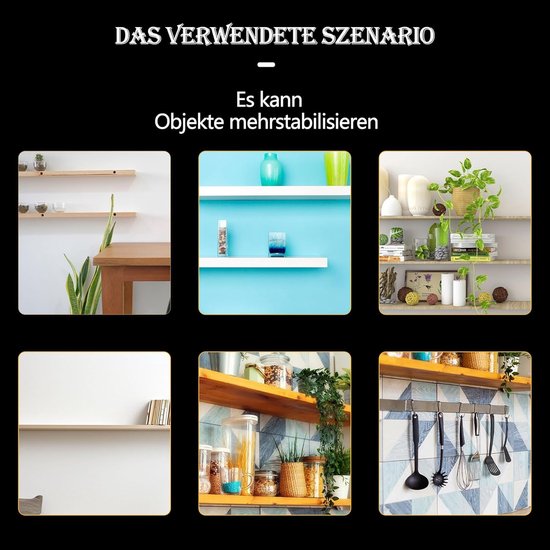 hoekhouders met 2 lange sleuven, 6 stuks L-vormige hoekhoeken voor meubels, hoekhouder, verstelbaar tot 90 graden, rechthoekige hoek, (101 + 60) x 30 mm/dikte 3 mm — afbeelding 4