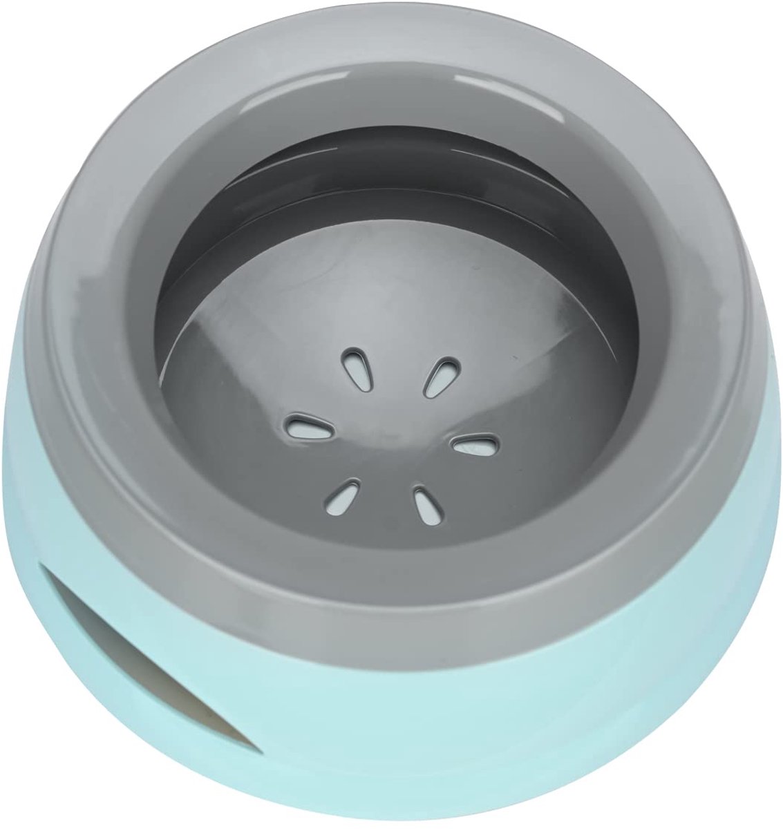 Drijvende Waterbak - Anti-lek bak - Schoon Drinken - Automatische Watercontrole - 750ml - Blauw