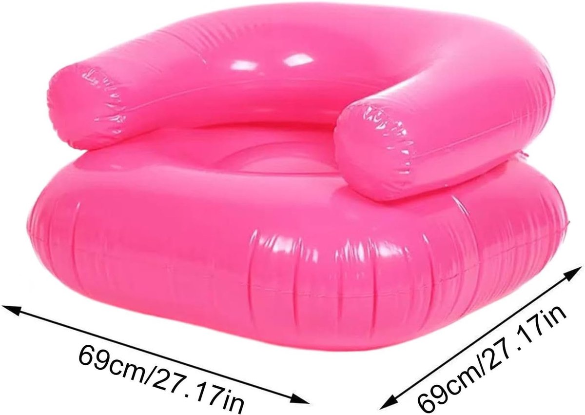 Opblaasbare Lounge Stoel,Comfortabele Opblaasbare Loungestoel Meubel | Bank,Voor In De Woonkamer, In De Slaapkamer, Lezen, Buiten, Kamperen, Op Het, Zwembad, Reizen, Feest – foto 2