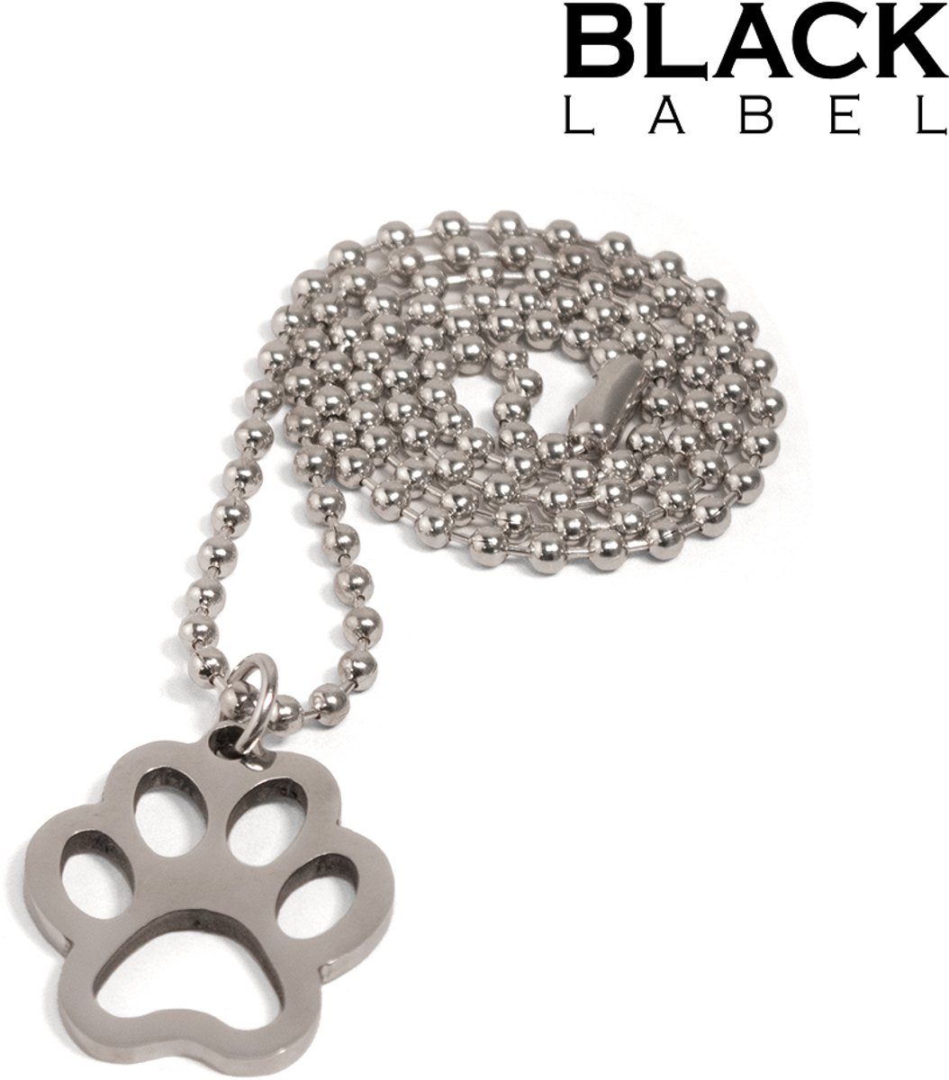 Black Label - PUPPY Kink Fetish Dogtag - Kinky ketting - Rvs design