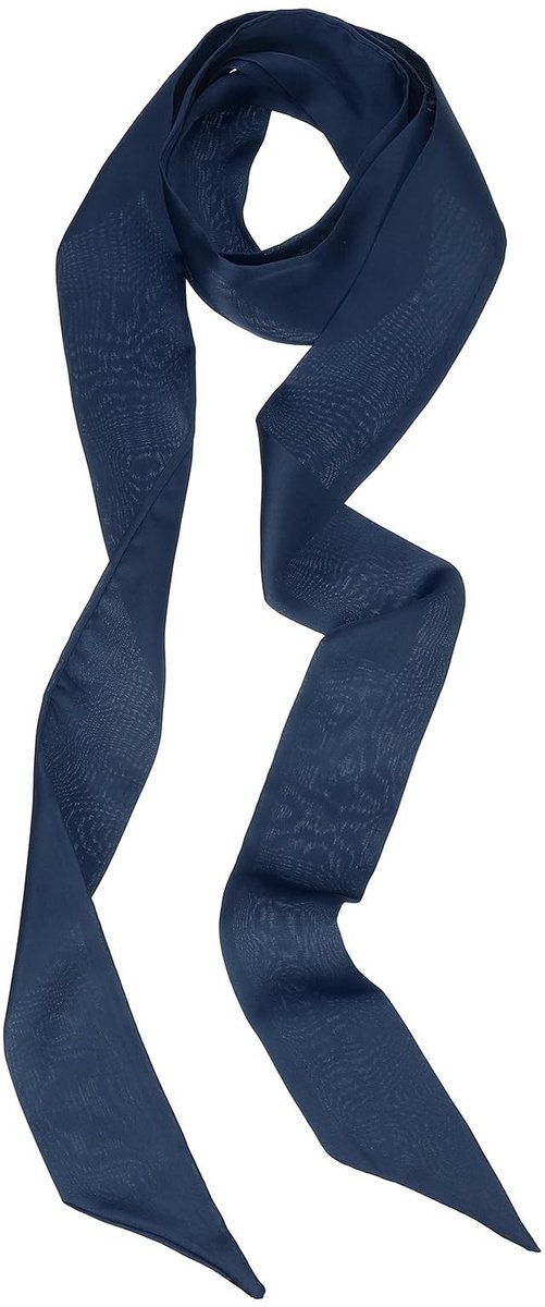 Dailygoods - PATIKIL Stijlvolle Lint Sjaal, Effen Kleur Skinny Sjaal Pure Lange Halsdoek Zijden Stropdas Riemen Sjerp Haar Sjaals Hoofdband Lint Tie voor Vrouwen