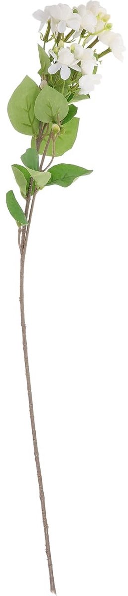 Dailygoods - DOITOOL Kunstbloemen, tafeldecoratie, 9 koppen, jasmijn, zijden bloemen, wit, realistische bruiloftsdecoratie, zelfgemaakte woonruimte