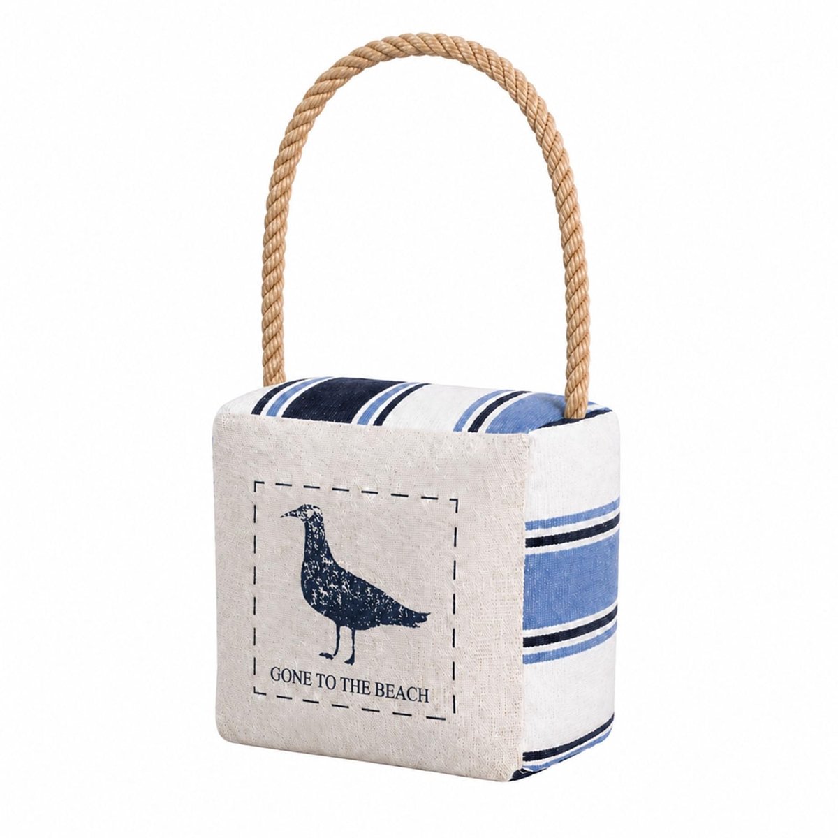 Dailygoods - Deurstopper Ster met Zeehondenpatroon - Decoratief & Veilig