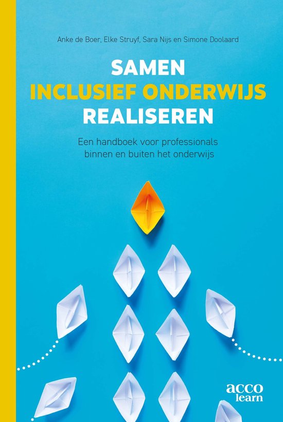 Samen inclusief onderwijs realiseren - cover