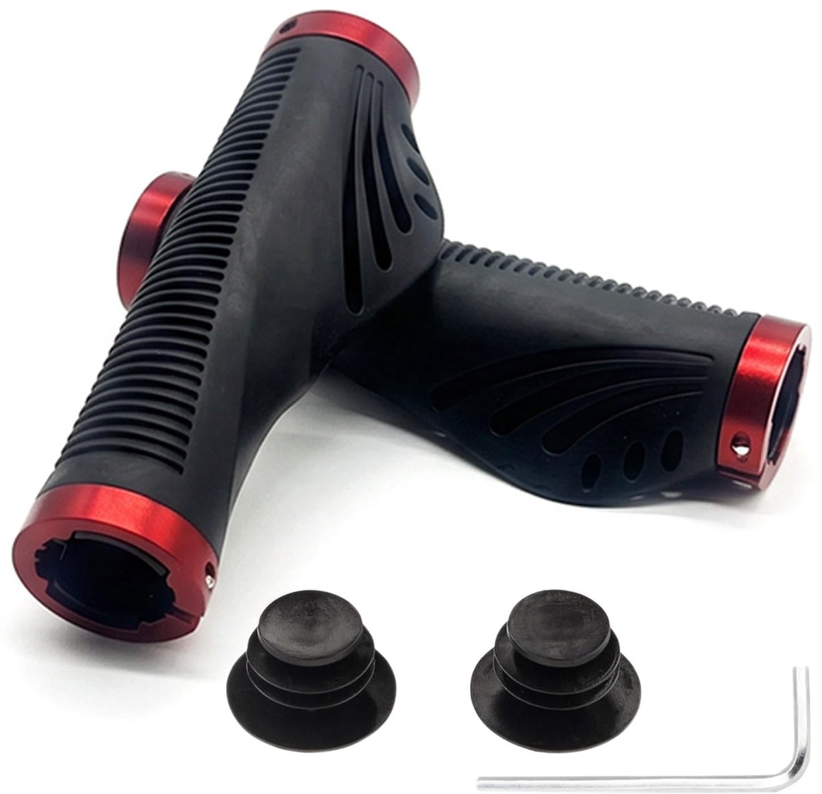 Fietshandvatten, MTB, universeel, antislip, stuurgrepen fiets voor 22,2 mm, mountainbike, racefiets stuur