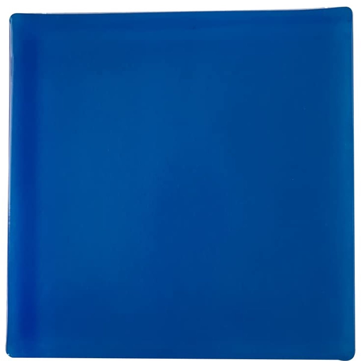 Zitkussen, dempingsmat, comfortabele zachte kussens (blauw) (25 x 25 x 2 cm)