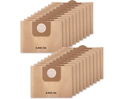 20 stuks - Stofzuigerzak - Papieren stofzak - Geschikt voor Kärcher 6.959-130.0 stofzuigers