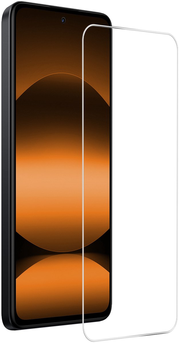 Screenprotector - Geschikt voor Xiaomi Redmi Note 14 5G - Extra Sterk - Gehard Glas - Beschermglas - Tempered Glass - Screen Protector