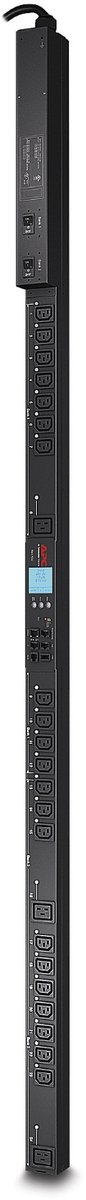 Rack PDU 2G, met meetfunctie per uitgang met schakeling, Nul U, 30A, 200/208V, (21) C13 & (3) C19