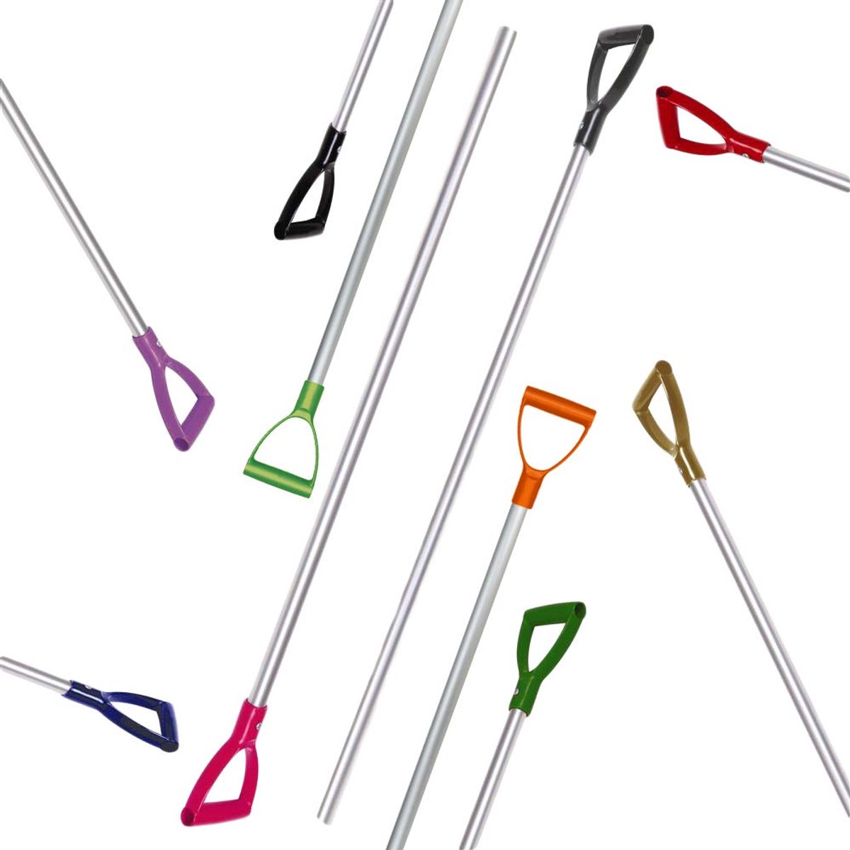 steel aluminium 115cm Oranje