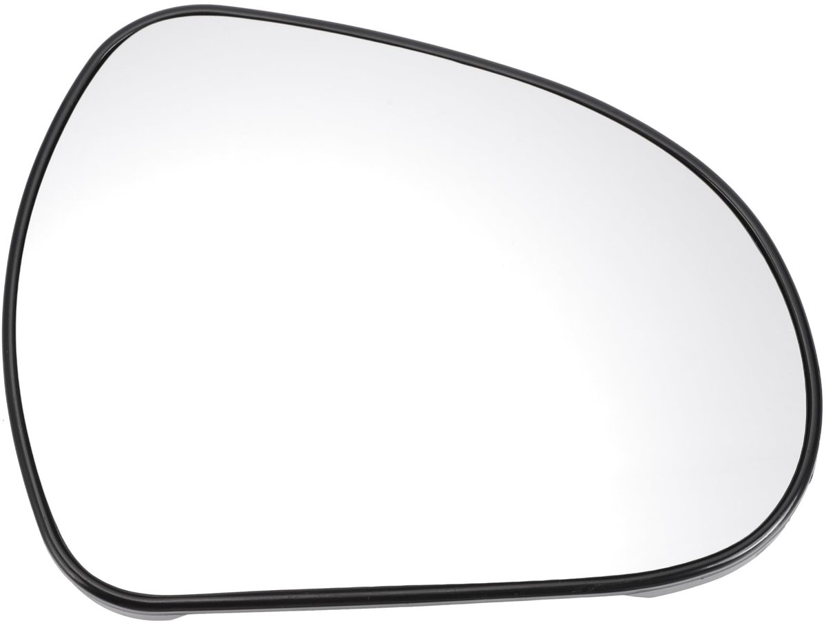 Dailygoods - Auto Buitenspiegel Glas Rechts - Vervanging - Verwarmd - Wit Glas - Convex - Voor Peugeot 207 en 308 - Geschikt voor 2006-2015 en 2007-2013