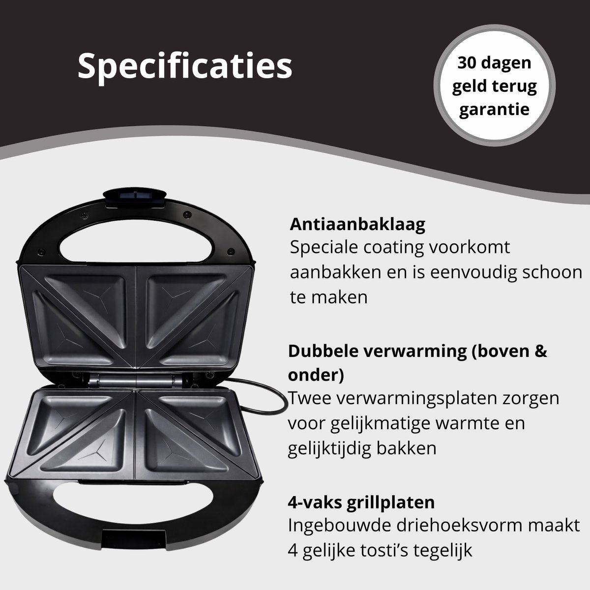 Monii Tosti Apparaat - Inclusief Diverse Opzetstukken thumbnail 5