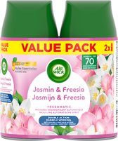 Air Wick Freshmatic Navulling Automatische spray - Jasmijn & Freesia - 2 x 250ml