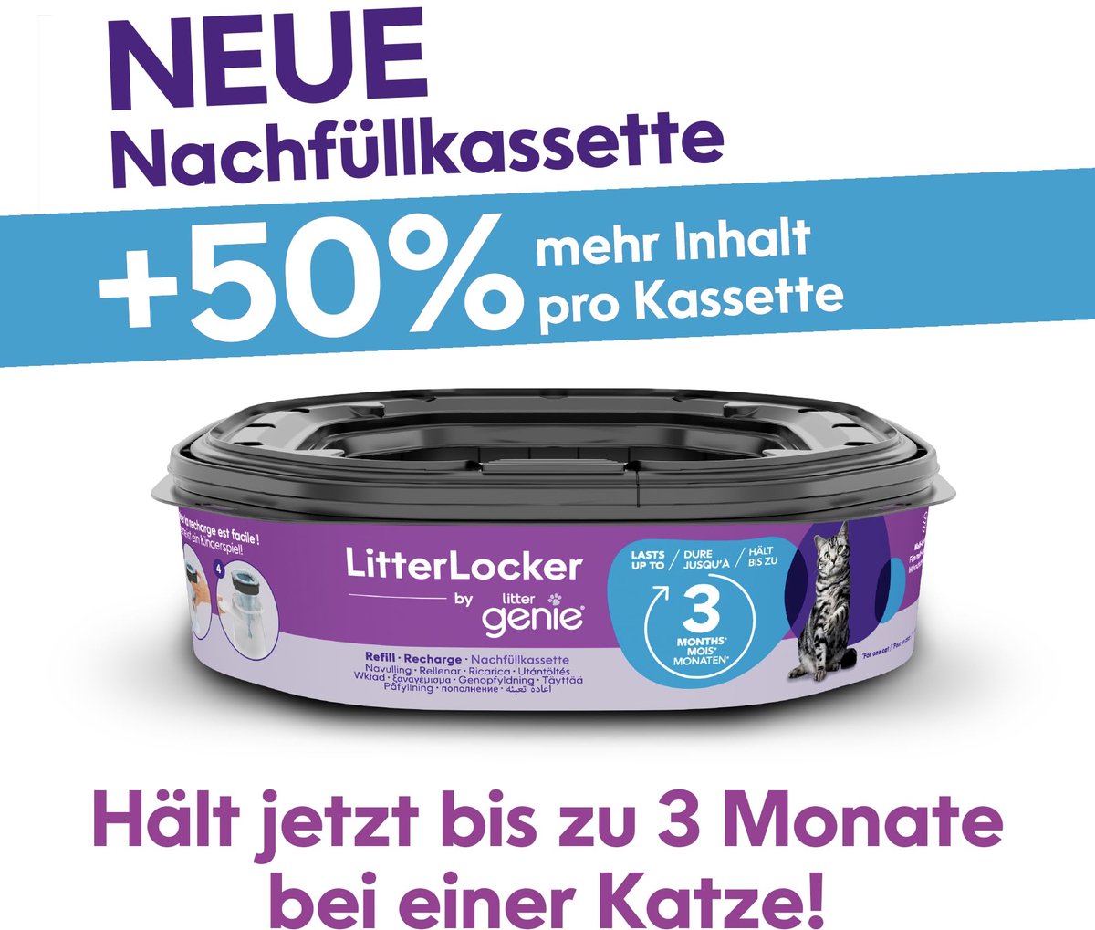 Fashion 10400 Afvalemmer voor kattenbakjes