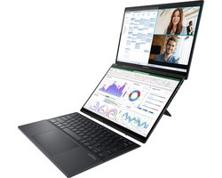 ASUS Zenbook Duo UX8406CA-QLNADW - Dual Screen Laptop - 2x 14 inch - Core Ultra 7 - 32GB/1TB