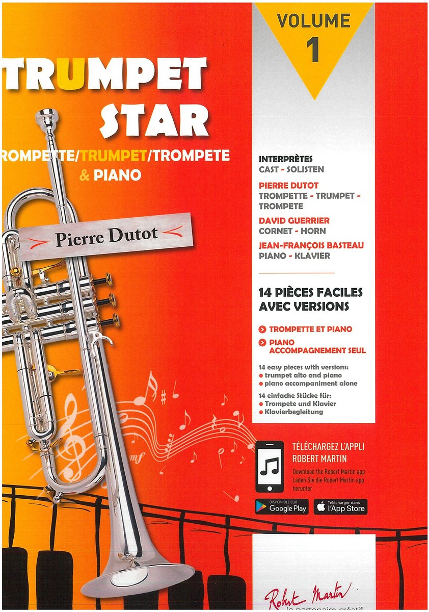 Dailygoods - Trumpet Star 1 - Trompet en Piano Partituur