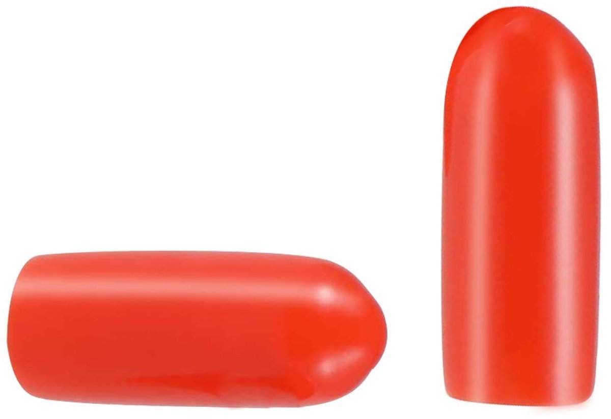 Dailygoods- Rubberen Eindkap 29Mm ID - PVC-Rubber - Draadbeschermers - 10 Stuks - Flexibel - Schokbestendig - Draadkap