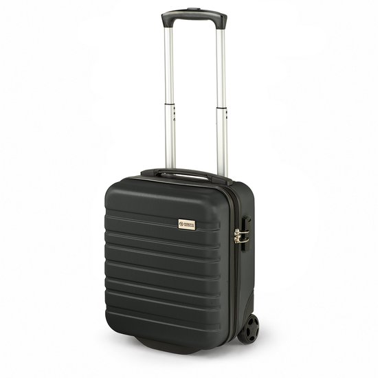 Princess Traveller Singapore - Underseater - Handbagage koffer geschikt voor oa Transavia, TUI, Vueling & WizzAir - Zwart - ABS - 40x30x20cm - 19 liter