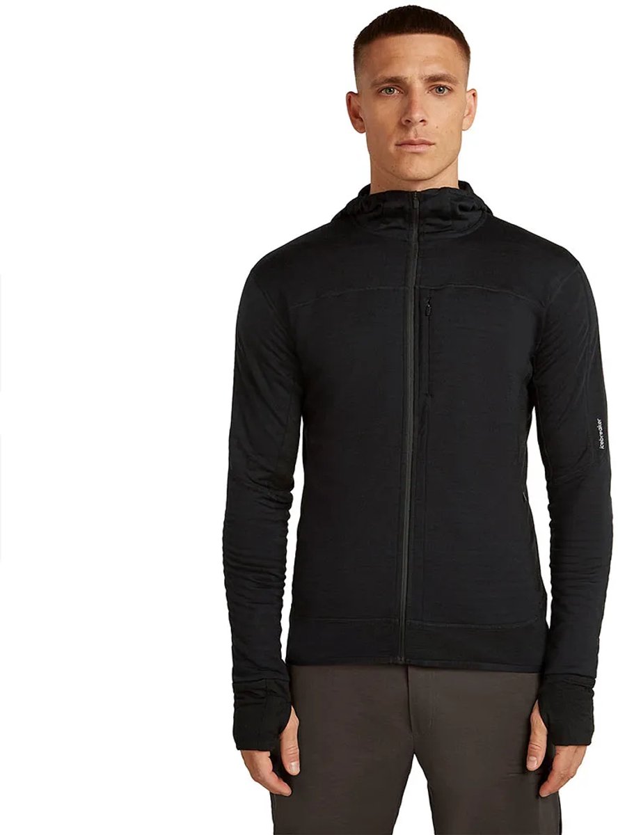 Icebreaker 300 Real Descender Sweatshirt Met Rits M Man