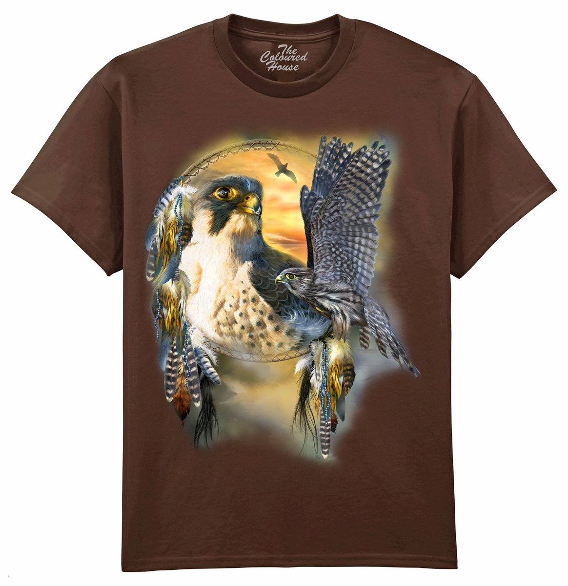 Valk Falcon Sun The Coloured House T-shirt M