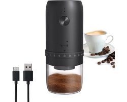 KZQ USB-C Oplaadbare Koffiebonenmolen Met Keramisch Maalwerk Voor Thuis