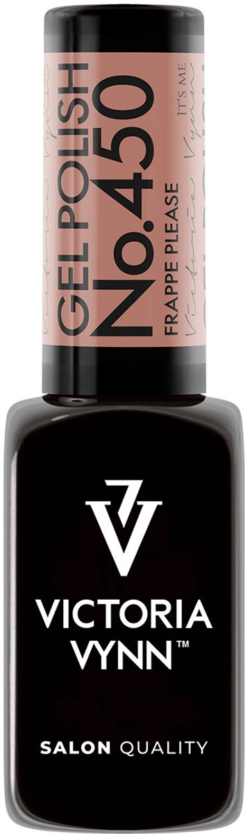 Victoria Vynn – Salon Gelpolish 450 Frappe Please - beige nude - bruine gel polish - gellak - nagels - nagelverzorging - nagelstyliste - uv / led - nagelstylist - callance