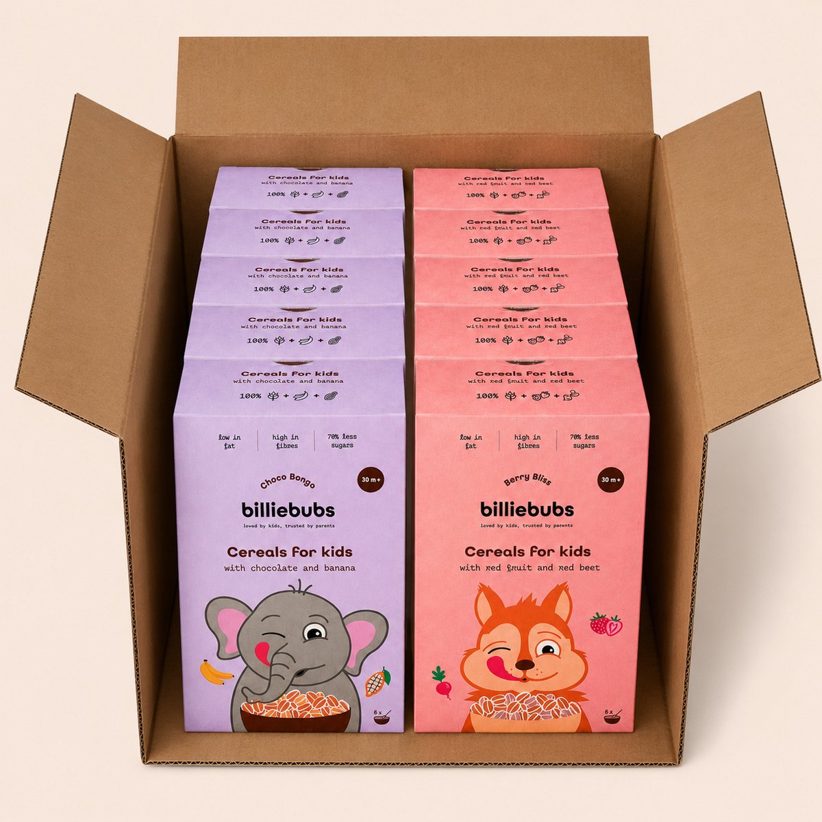 Bulk Billiebubs puffed cereal - ontbijtgranen voor kinderen