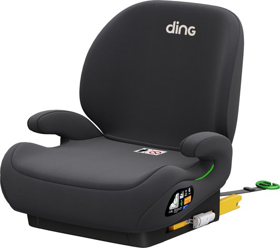 Ding Luca Zwart Isofix 125-150 cm Booster met Rugleuning — afbeelding 5