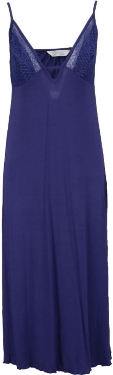 Ringella Katoenen dames nachthemd royalblauw Ringella - Blauw - Maat - 44