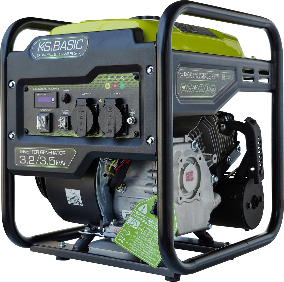 KÖNNER & SÖHNEN inverterinis generatorius KSB 35i 3,2kW BASIC