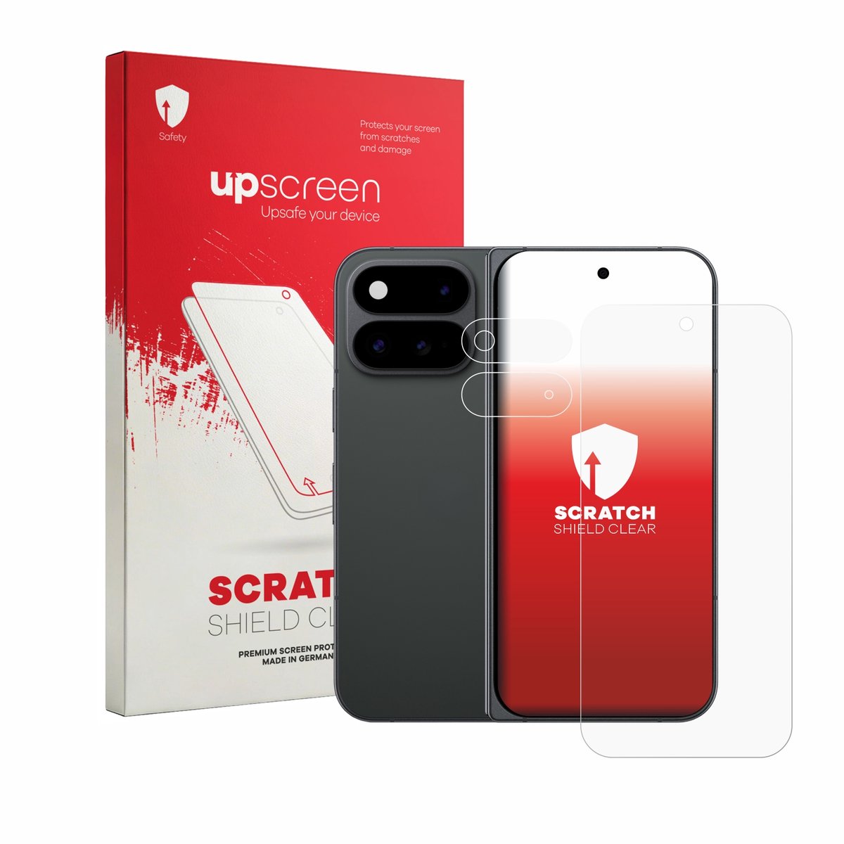 upscreen - Screenprotector voor Google Pixel 11 Pro Fold (Voor+Camera) - Folie Beschermfolie transparant