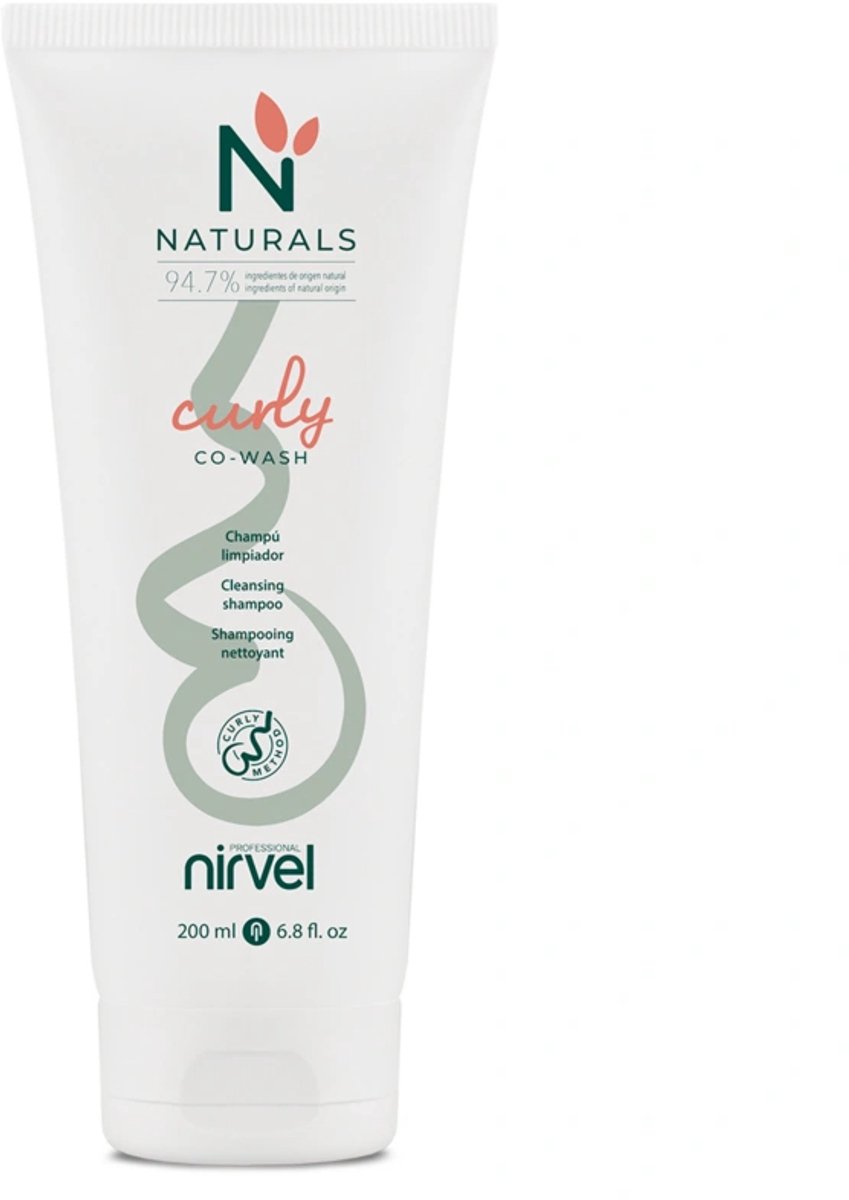 Nirvel Natuurlijk Krullend Co-Wash / Conditioner crème voor krullend haar 200 ml