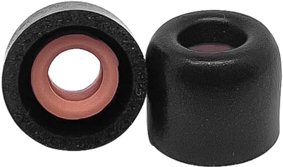 Memory Foam Tips - Vervangende Oordopjes - Antislip en Geluidsisolerend - Zwart - Geschikt voor WF-1000XM4 en WF-1000XM5 - 3 Paar