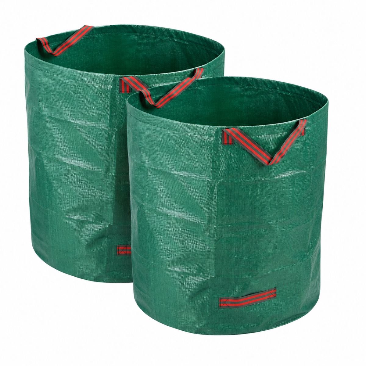 Ceruzo 2x Tuinafvalzak 272 Liter - 544L Totaal - XL- Zelfstaand - Opvouwbaar - Groen