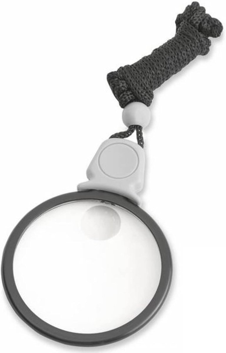 Loepbril - Transparant - Schoudervergrootglas met 3x en 6x Lens - Handsfree Vergrotingshulpmiddel