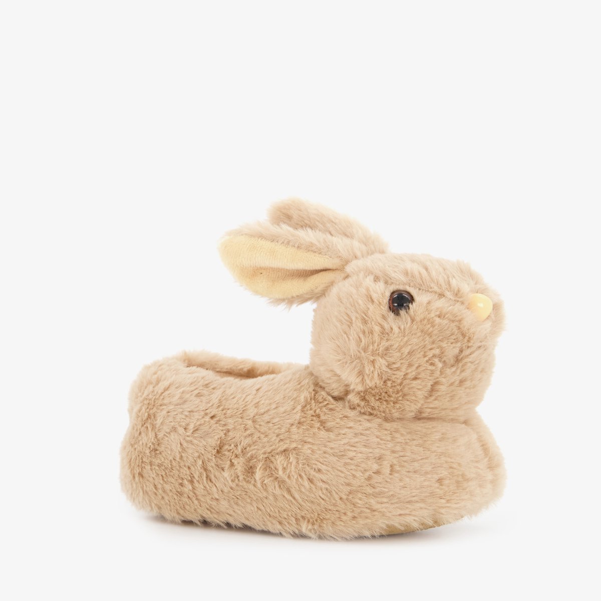 Thu!s kinder pantoffels konijn - Beige - Sloffen - Maat 26