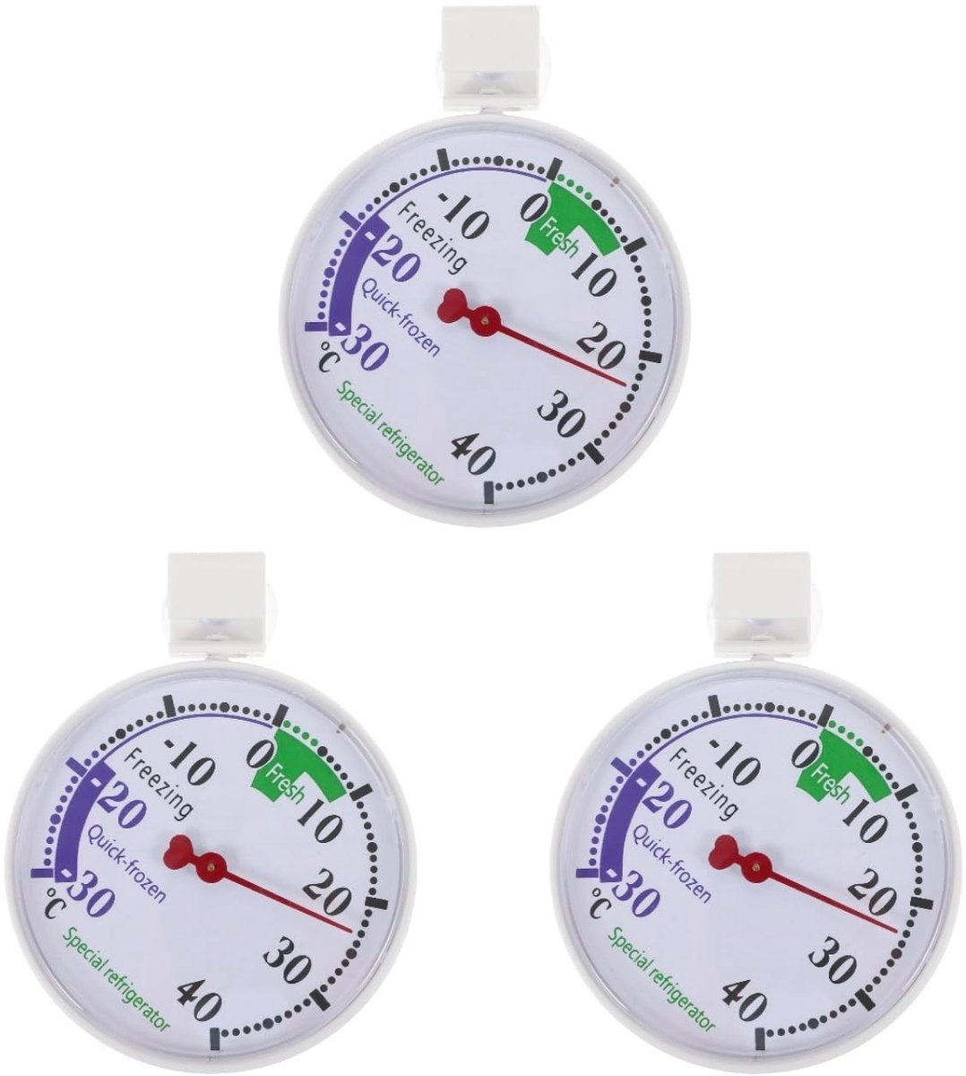 Nauwkeurige Thermometer voor Koelkast en Vriezer, Eenvoudig te Installeren voor Voedselbewaking en Temperatuurcontrole