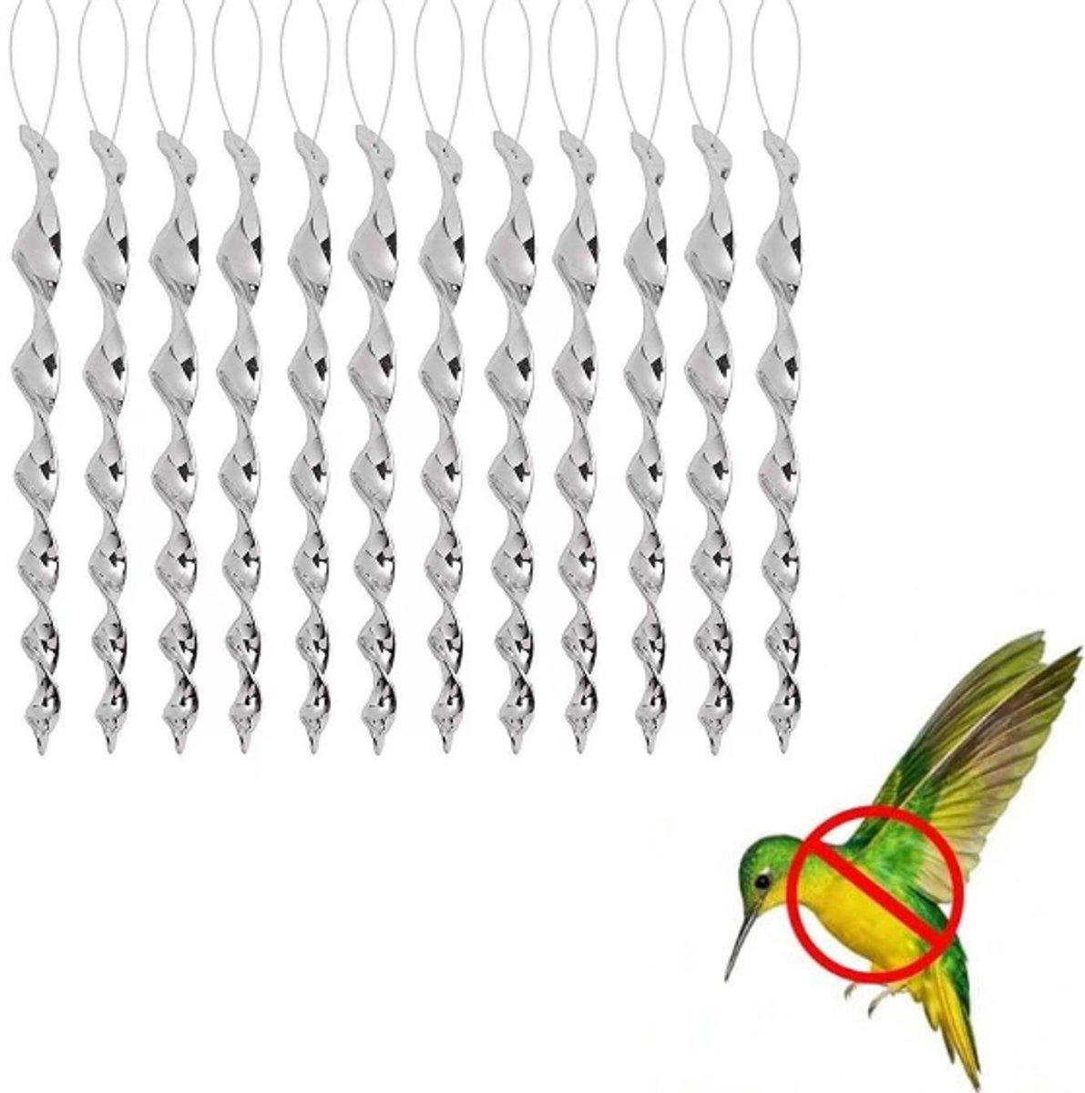 20 stuks vogelafweer - Duivenverjager - Holografisch Vogelverjager - Vogelverschrikker – Duivenwering - Voor huis, tuin, balkon en boomgaard - LOUZIR