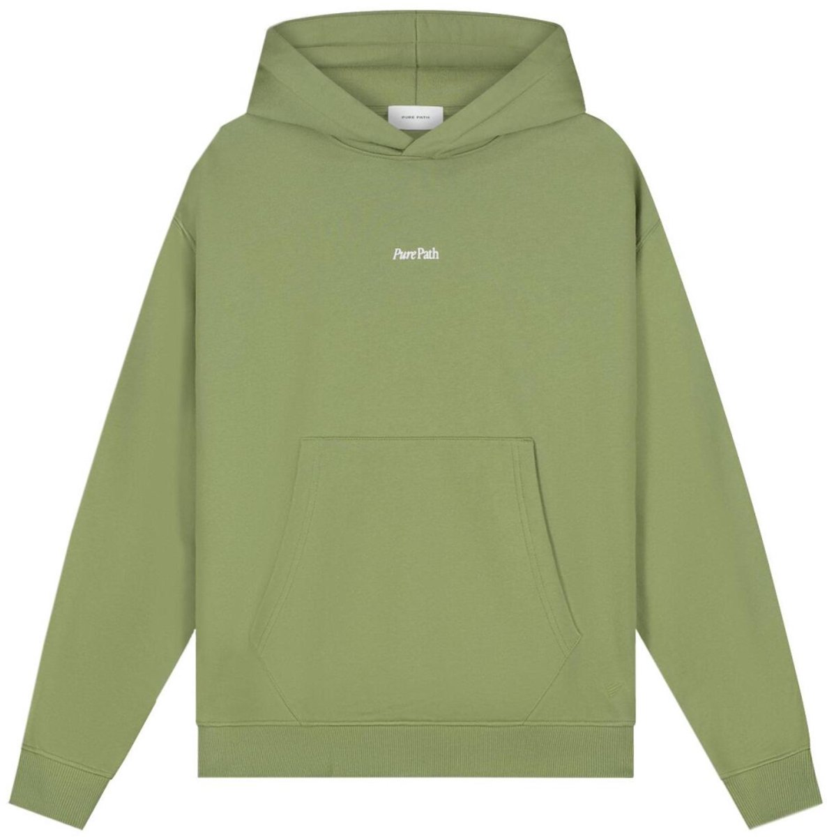 Pure Path Trui Tree Trunk Hoodie 26030306 97 Leaf Green Mannen Maat - XL
