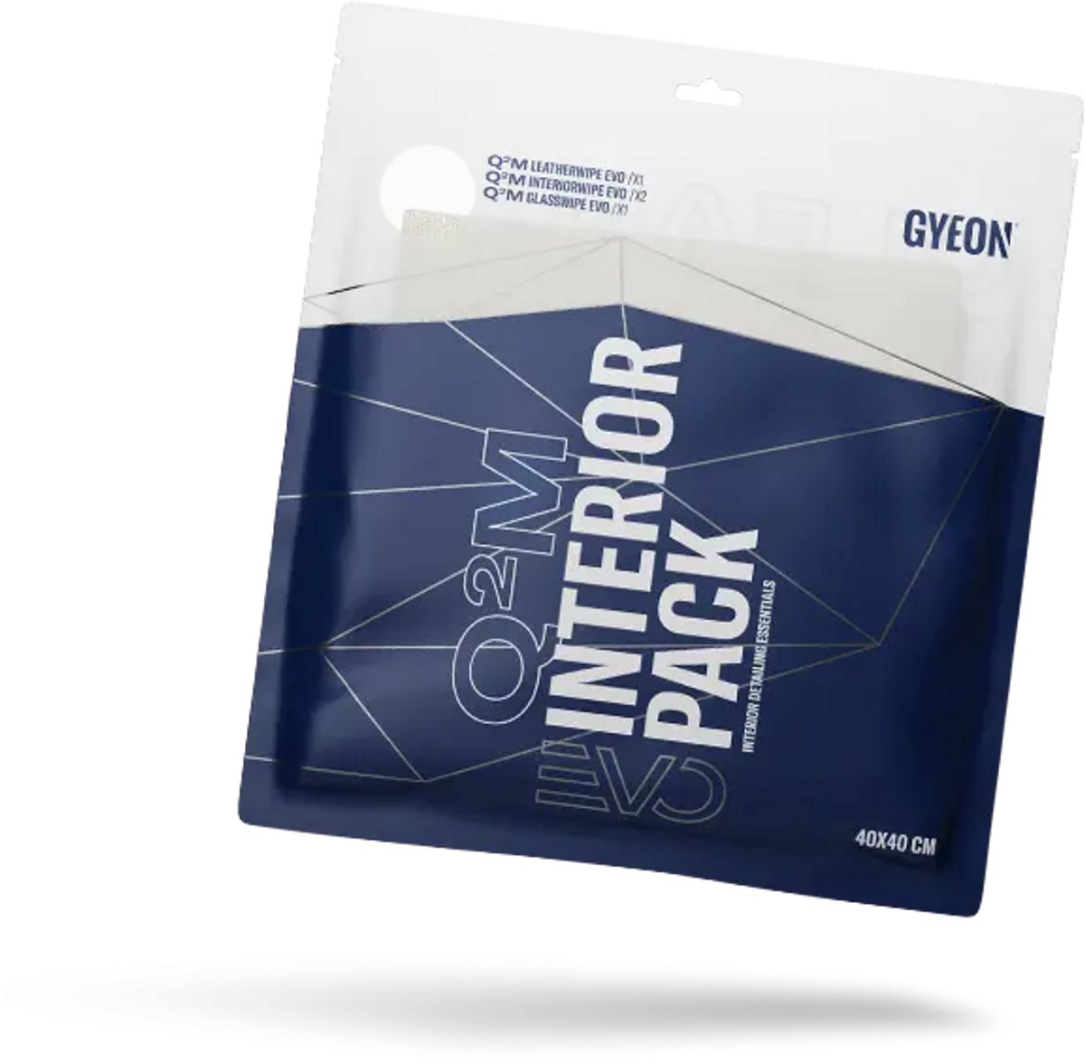 GYEON Q²M - InteriorPack EVO - Microvezeldoeken Interieur - 4-Pack
