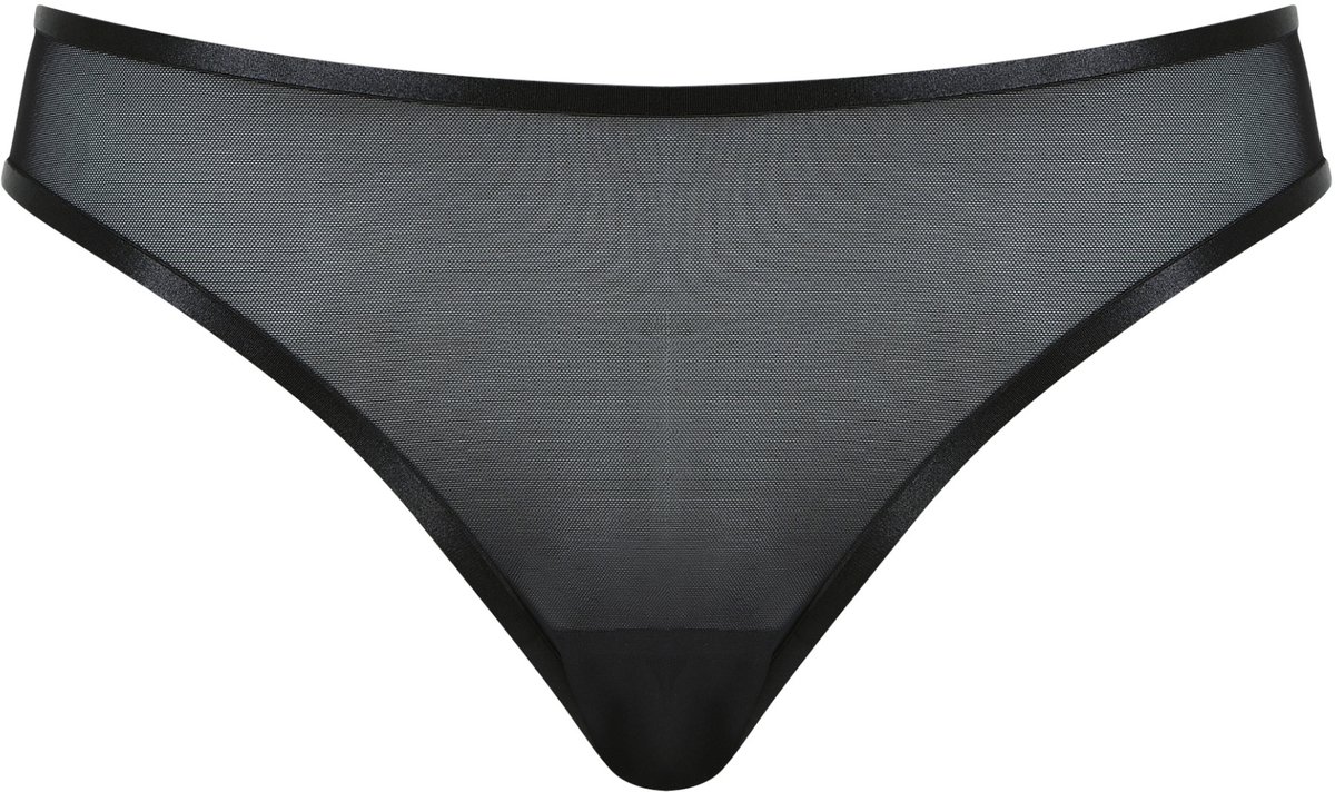 Naturana - Sheer Mesh Slip - Zwart - 4696 - 40